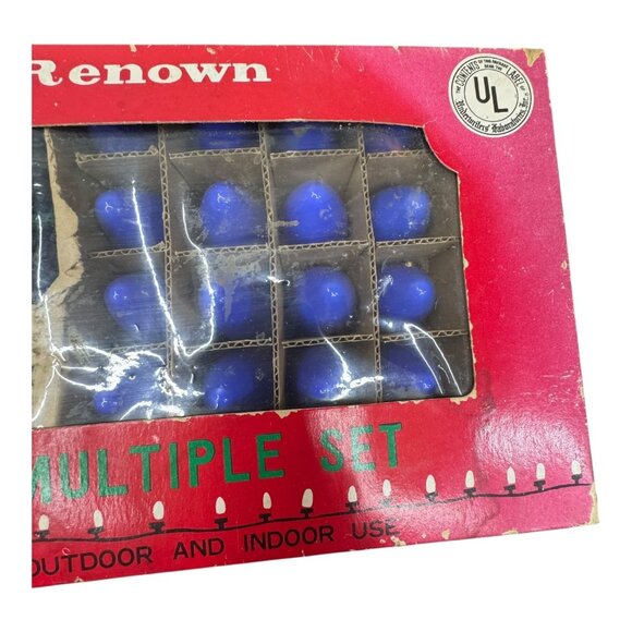 Lot Glory Lites Vintage Christmas Tree Lights Light Multiple Set Indoor Outdoor - Picture 5 of 6